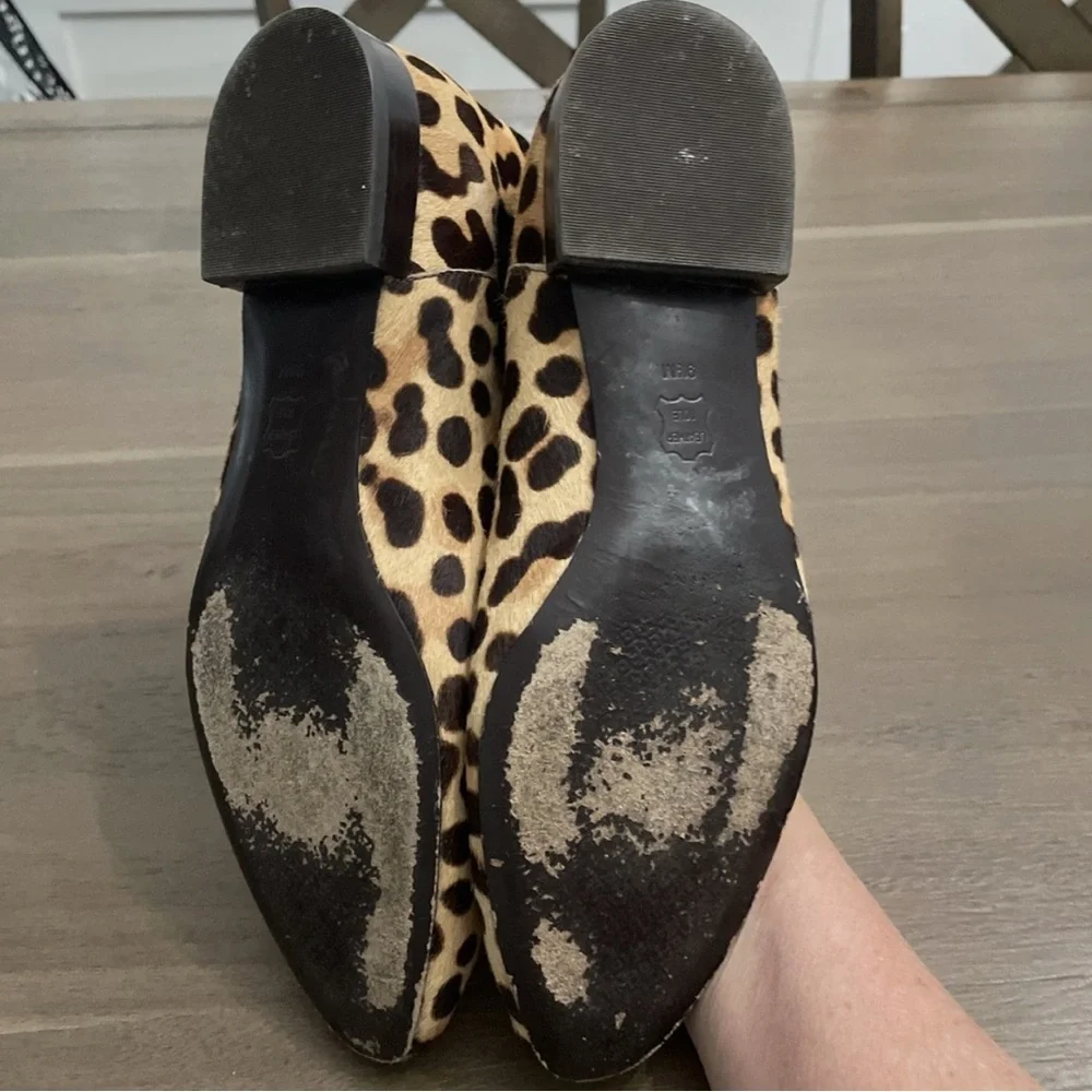 Tory Burch Leopard Print Ankle Booties - Picture 4 of 7